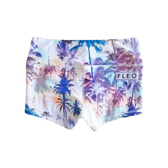 Fleo Pants - Fleo Minty Palms